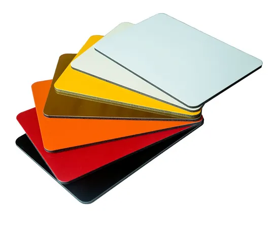 ACP-Plattenverkleidungen Dekoratives Baumaterial Aluminium-Verbundplatte