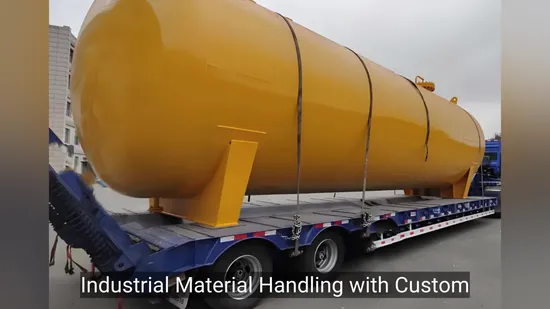 Industrielle Materialhandhabung mit kundenspezifischen Stahlsilo-Herstellerdiensten